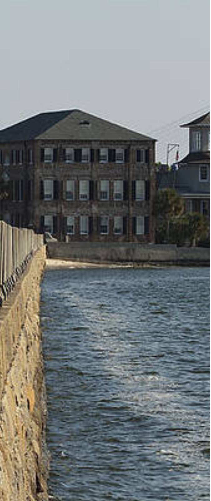 The Charleston waterfront today